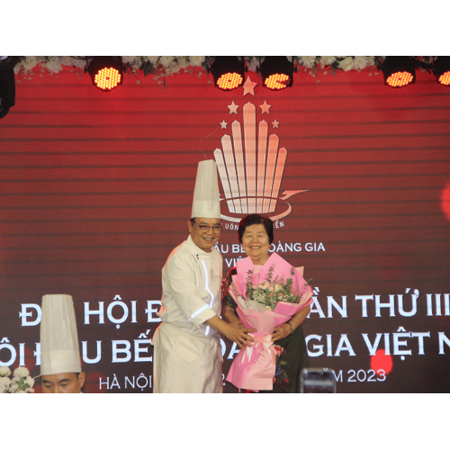 Đại diện Liên chi hội Đầu bếp Việt Nam